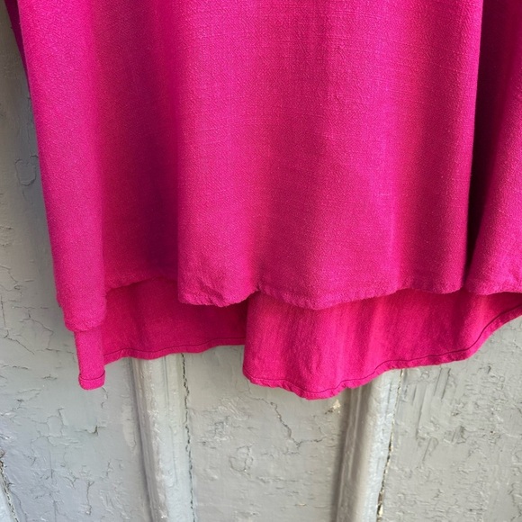Amanda Moss Fuschia Neala Top, Size Large - Picture 6 of 9